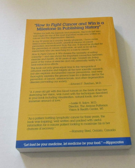 How to Fight Cancer & Win