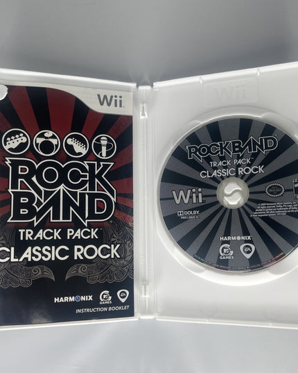 Rock Band Track Pack Classic Rock Nintendo Wii 2009 Game