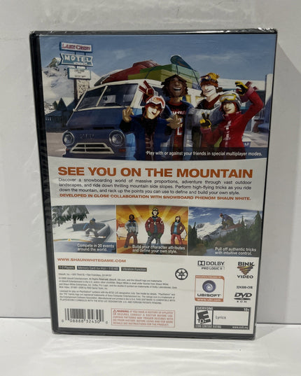 Shaun White Snowboarding PlayStation 2 Video Game New Sealed