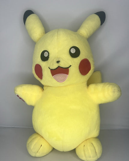 Build a Bear Workshop Pokemon Pikachu Plush Stuffed Animal Toy 16.5" Tall 2021
