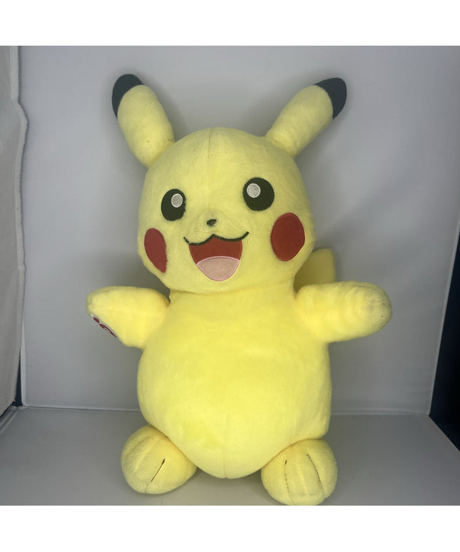 Build a Bear Workshop Pokemon Pikachu Plush Stuffed Animal Toy 16.5" Tall 2021