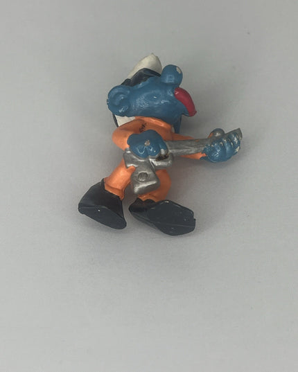 Vintage The Smurfs Frogman Smurf Figure
