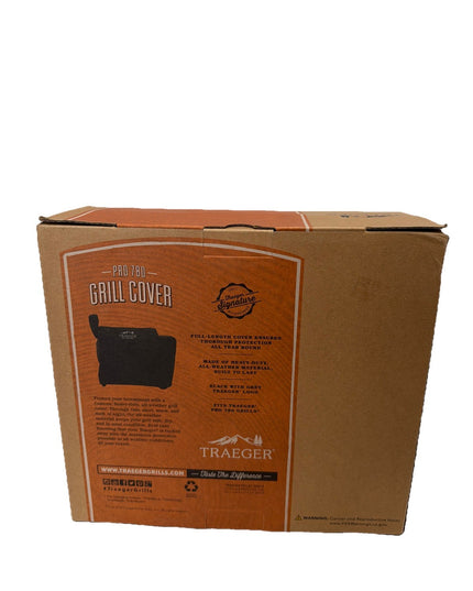 Traeger Pro 780 Full Length Grill Cover - BAC504 Black