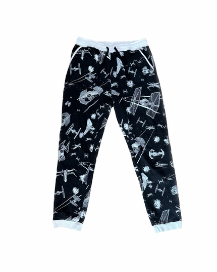 Pre-Owned Star Wars Print Sweats Size XXL