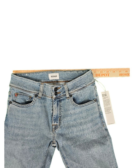 New Womens Hudson Jeans | size 26 | Crop Ginny Straight |  Light Blue
