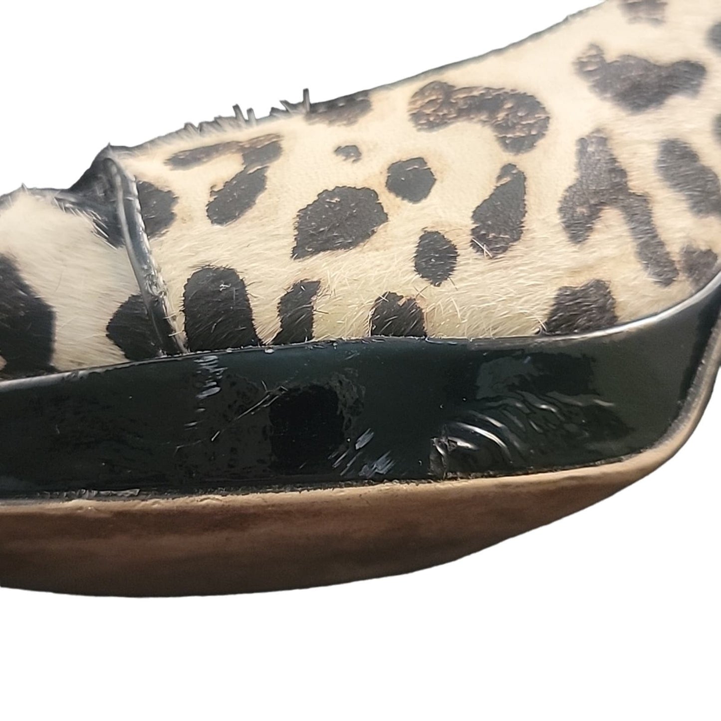 WHITE HOUSE BLACK MARKET | Platform Animal Print Pump | sz 8.5m