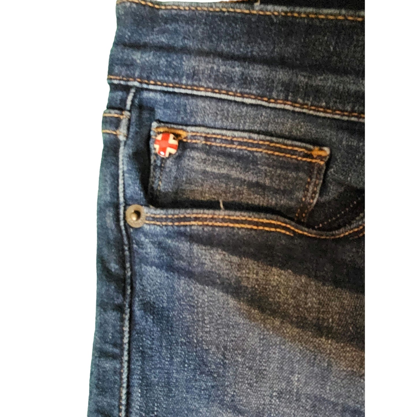 New Womens Hudson Jeans |  size 31 | Krista Super Skinny |  Indigo Blue