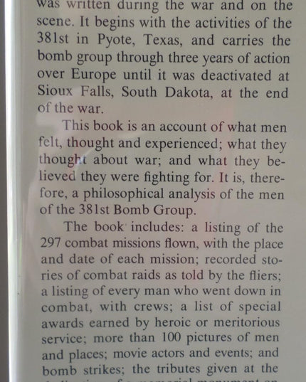 The Mighty Men of the 381st: Heroes All