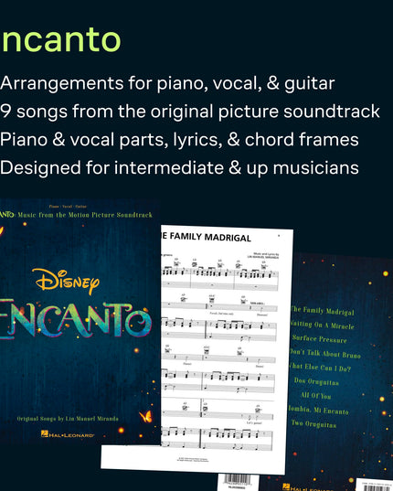 Encanto: Music from the Motion Picture Songbook | Piano/Vocal/Guitar Arrangemen
