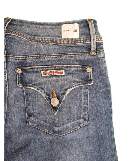 NWT Womens Hudson Jeans |  size 26 Collin Skinny | Blue