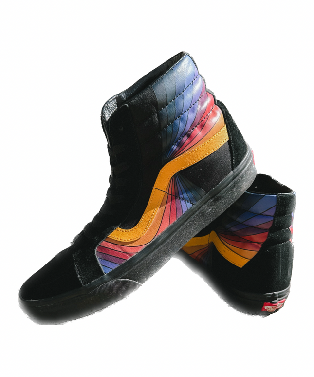Like New Vans Sk8 Hi Refract Reissue Size 11.5