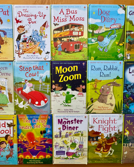 Usborne Very First Reading Boxed Set Collection Pack with 16 books