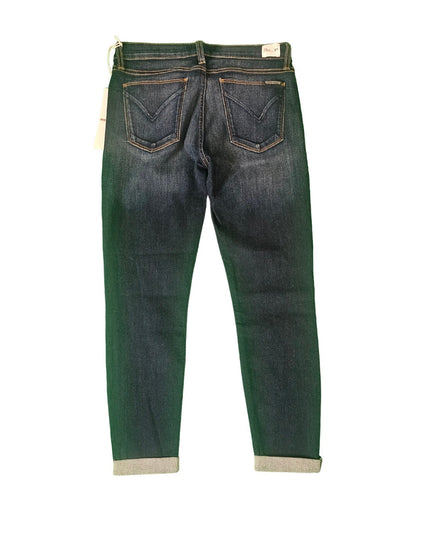 New Women's Hudson Jeans | Size 27 | Harkin Super Skinny Crop w/ Cuff | Blue