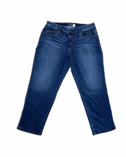 Pre-Owned Chicos Platinum Jeans Size 3 Skimmer