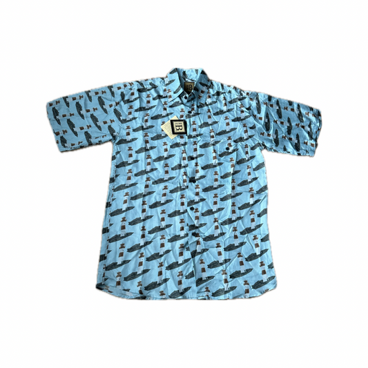 New With Tags Bruno Silk Button Down Size Small