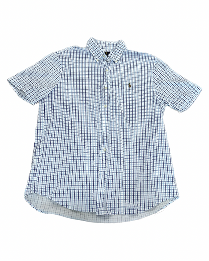 Pre-Owned Ralph Lauren Knit Oxford Shirt Size L