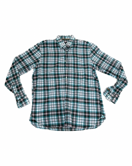 Pre-Owned Hammer Made Button Down Shirt Size 43/17