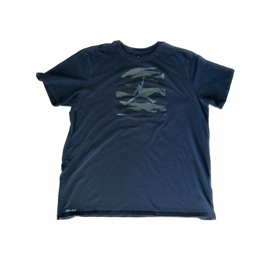 Pre-Owned Air Jordan Camo Shirt Size XXL