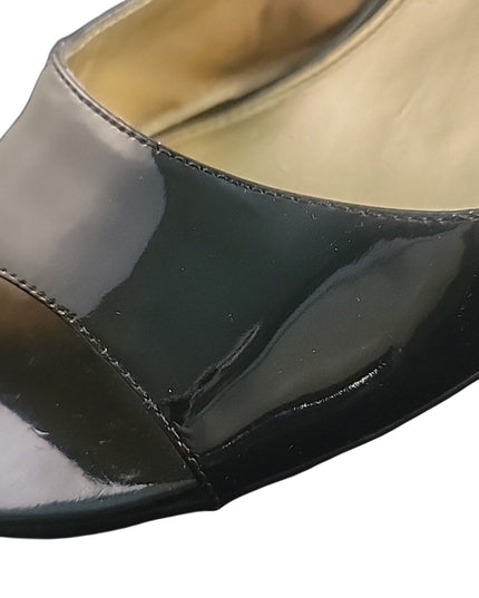 BANDOLINO | Black Pattent Leather Heel | sz 8.5