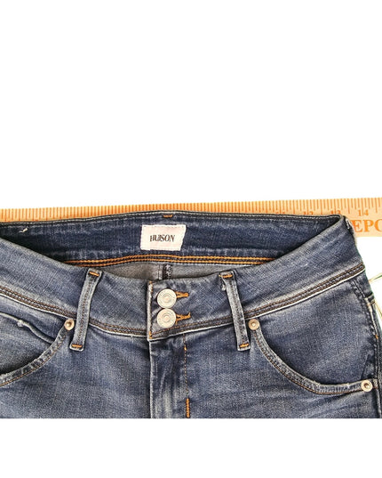 New Women's Hudson Jeans | Size 26 | Collin Skinny | Blue