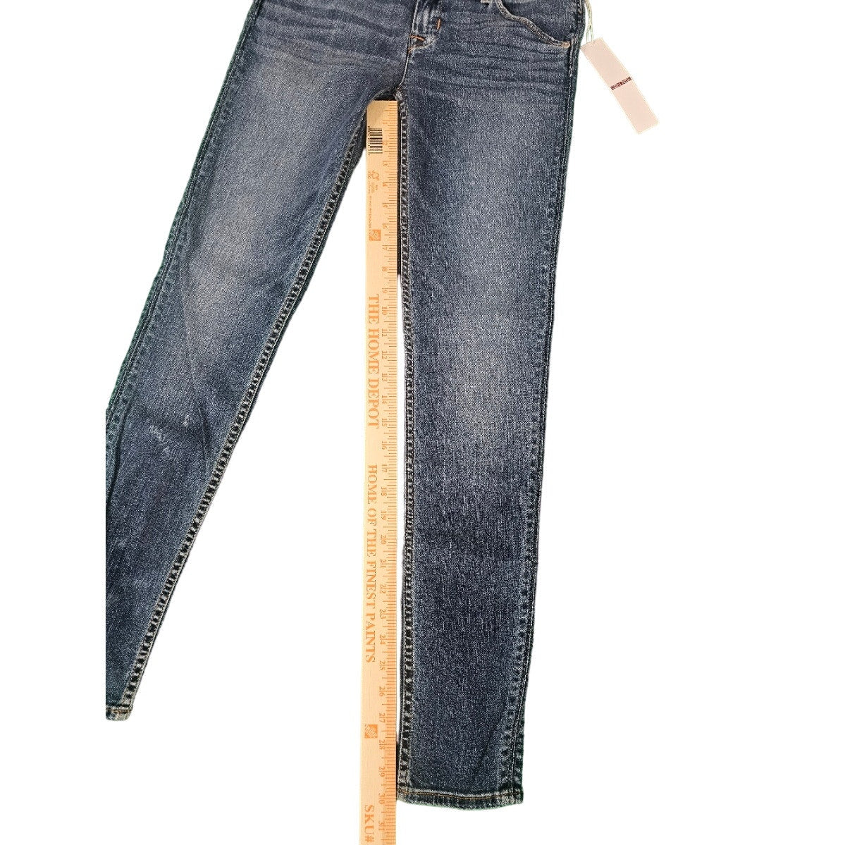 New Women's Hudson Jeans | Size 26 | Collin Skinny | Blue