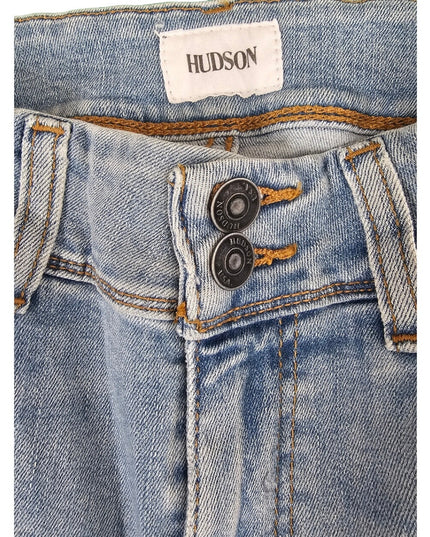 New Womens Hudson Jeans | size 26 | Crop Ginny Straight |  Light Blue