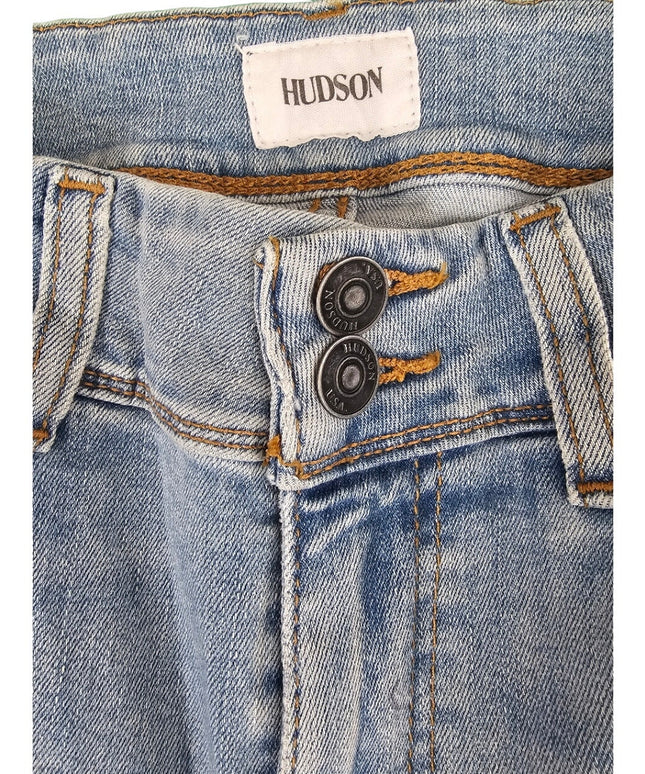 New Womens Hudson Jeans | size 26 | Crop Ginny Straight |  Light Blue