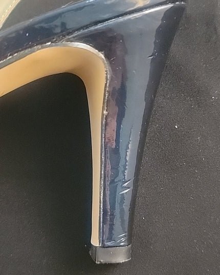 ANNE KLEIN | Navy heels | 7.5M
