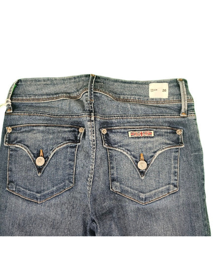 New Women's Hudson Jeans | Size 26 | Collin Skinny | Blue