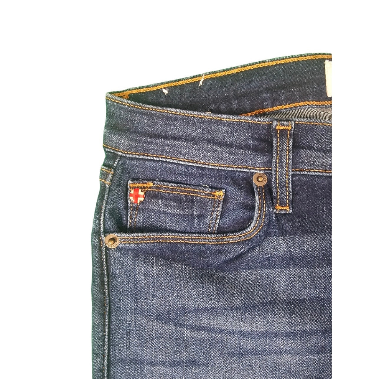 New Women's Hudson Jeans | Size 25 | Krista Super Skinny Ankle | Indigo Blue