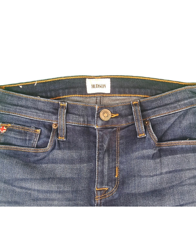 New Women's Hudson Jeans | Size 25 | Krista Super Skinny Ankle | Indigo Blue