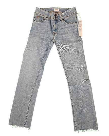 New Womens Hudson Jeans | size 26 | Crop Ginny Straight |  Light Blue