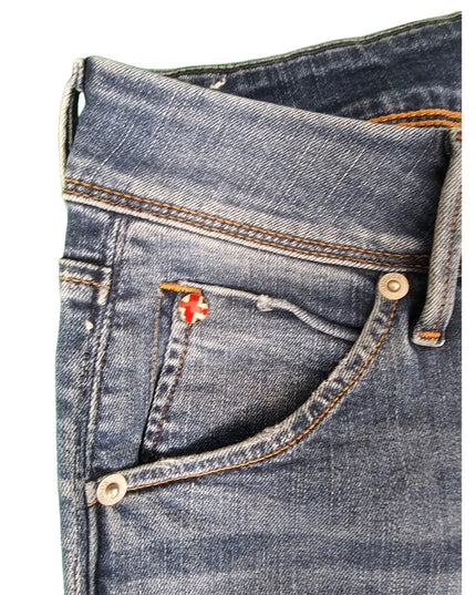 New Women's Hudson Jeans | Size 26 | Collin Skinny | Blue