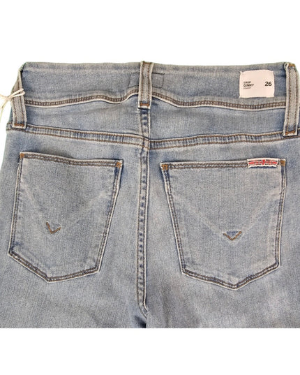 New Womens Hudson Jeans | size 26 | Crop Ginny Straight |  Light Blue