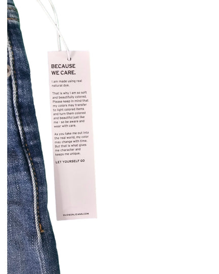 New Women's Hudson Jeans | Size 26 | Collin Skinny | Blue