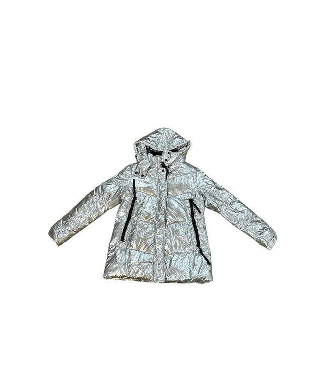 Vince Camuto Metallic Puffer Coat Size M