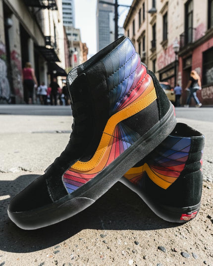 Like New Vans Sk8 Hi Refract Reissue Size 11.5